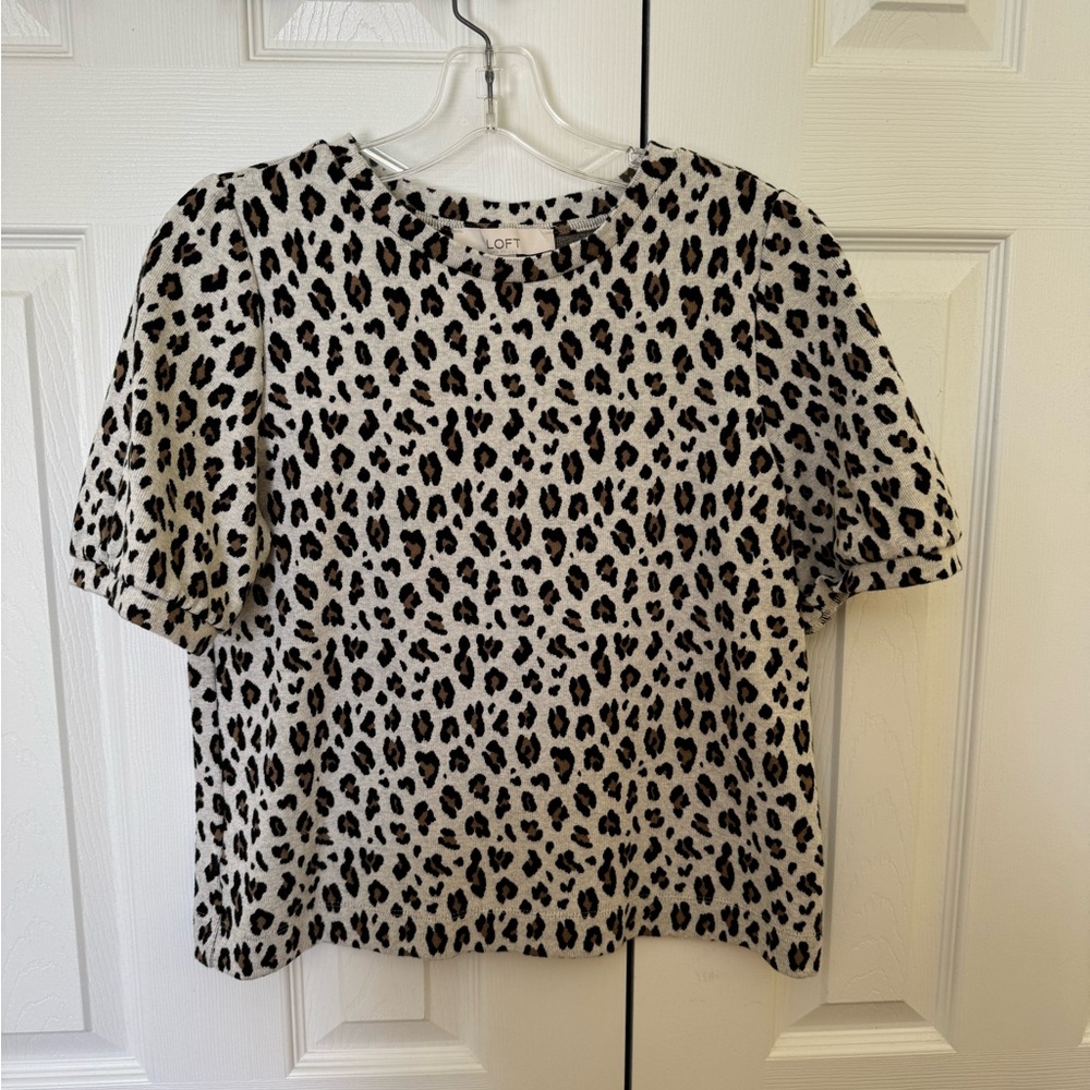 Leopard Print Women's Top